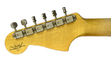 Fender Custom Shop 63 Jazzmaster Relic in Faded Aged Shell Pink CZ584937 - The Music Gallery