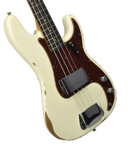 Fender Custom Shop 60 P Bass Relic in Super Faded Aged Olympic White CZ552356