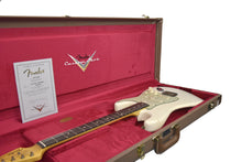 Fender Custom Shop Masterbuilt 63 Stratocaster Journeyman Relic by Yuriy Shishkov in Aged Olympic White R145106