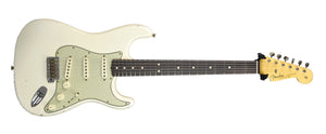 Fender Custom Shop Masterbuilt 63 Stratocaster Journeyman Relic by Yuriy Shishkov in Aged Olympic White R145106