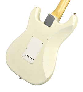Fender Custom Shop Masterbuilt 63 Stratocaster Journeyman Relic by Yuriy Shishkov in Aged Olympic White R145106