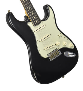 Fender Custom Shop Masterbuilt 63 Stratocaster Journeyman Relic by Yuriy Shishkov in Black R143688