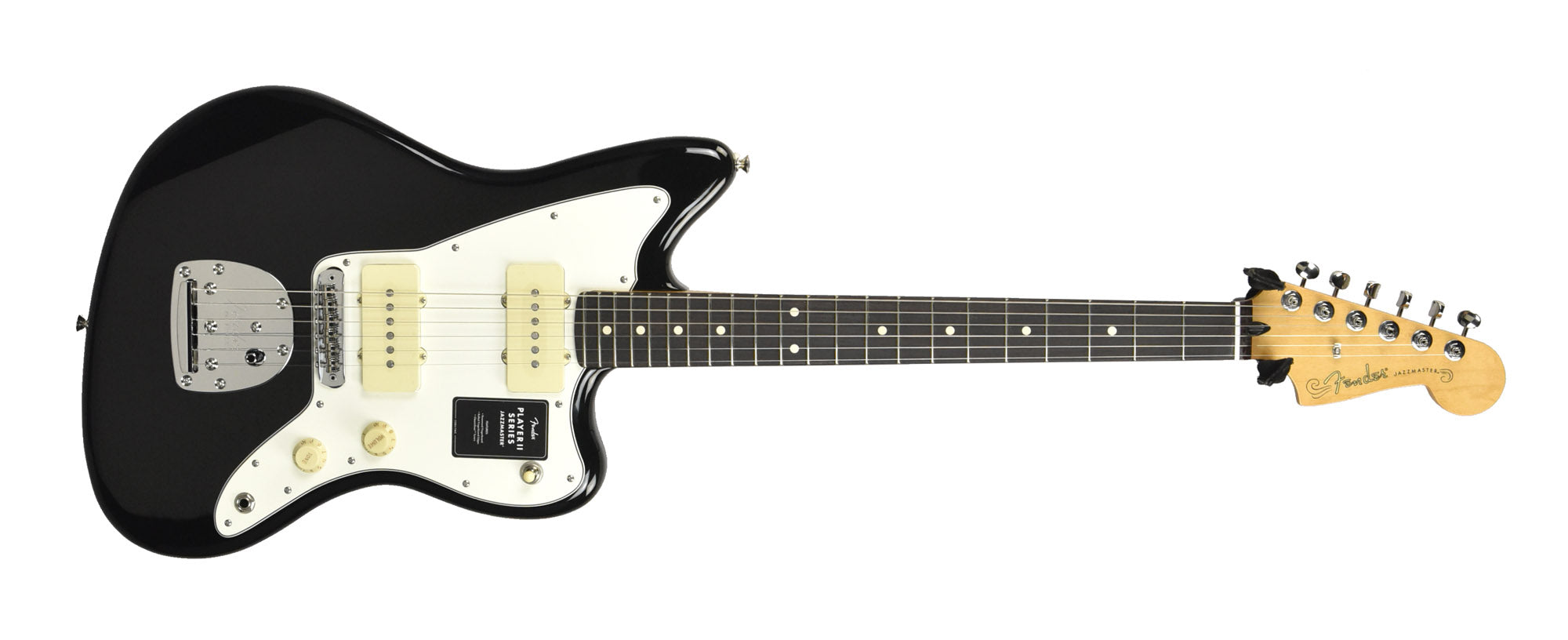 Fender Player II Jazzmaster Electric Guitar in Black MX25051940