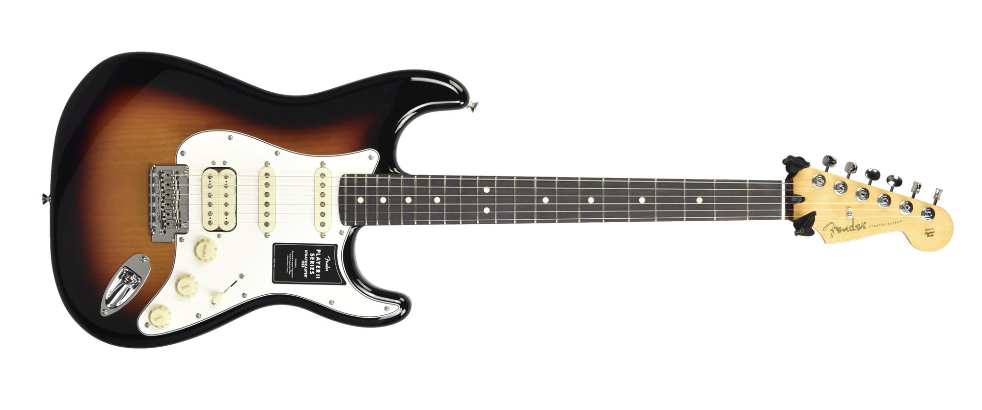 Fender Player II Stratocaster HSS Electric Guitar in 3-Color