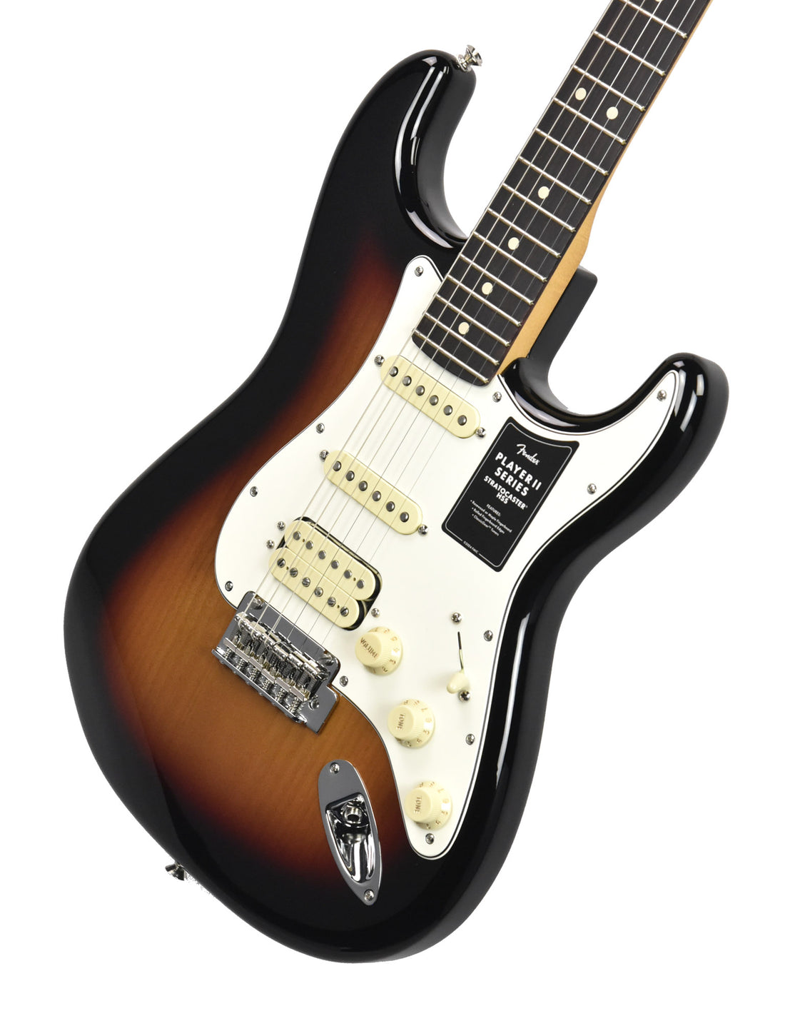 Fender Player II Stratocaster HSS Electric Guitar in 3-Color