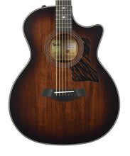 Taylor 324ce Baritone-6 Ltd Grand Auditorium Acoustic-Electric in Shaded Edge Burst 1208185063