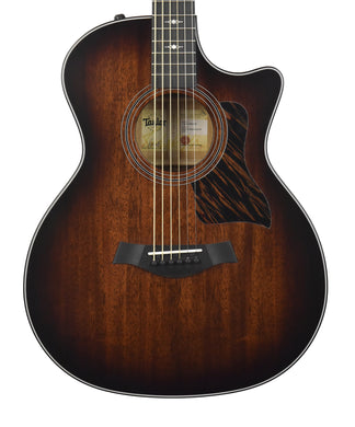Taylor 324ce Baritone-6 Ltd Grand Auditorium Acoustic-Electric in Shaded Edge Burst 1208185063