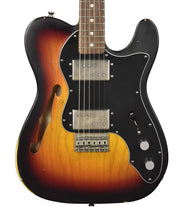 Used 2024 Nashguitars T-72TL Semi-Hollow in 3-Tone Sunburst NG5903