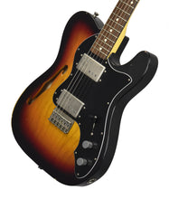 Used 2024 Nashguitars T-72TL Semi-Hollow in 3-Tone Sunburst NG5903