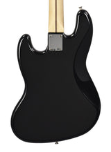Used Fender MIM Jazz Bass in Black MX22132655 - The Music Gallery