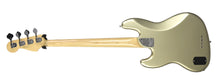 Used 2018 Fender American Elite Jazz Bass Guitar in Champagne US18039422