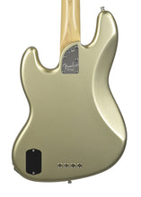 Used 2018 Fender American Elite Jazz Bass Guitar in Champagne US18039422