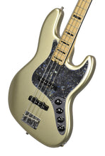 Used 2018 Fender American Elite Jazz Bass Guitar in Champagne US18039422