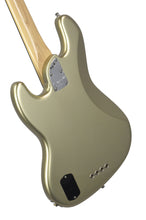 Used 2018 Fender American Elite Jazz Bass Guitar in Champagne US18039422
