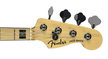Used 2018 Fender American Elite Jazz Bass Guitar in Champagne US18039422