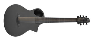 Used Composite Acoustics Cargo Raw Travel Guitar in Black 003BCB0913381