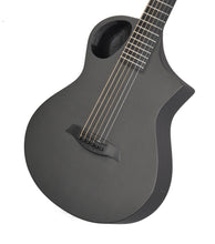Used Composite Acoustics Cargo Raw Travel Guitar in Black 003BCB0913381