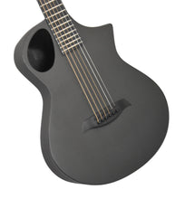 Used Composite Acoustics Cargo Raw Travel Guitar in Black 003BCB0913381