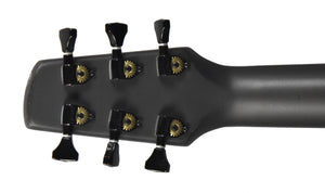 Used Composite Acoustics Cargo Raw Travel Guitar in Black 003BCB0913381