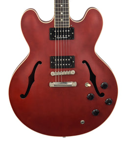 Used 2014 Gibson ES-335 Semi Hollow in Satin Cherry 13374720 - The Music Gallery