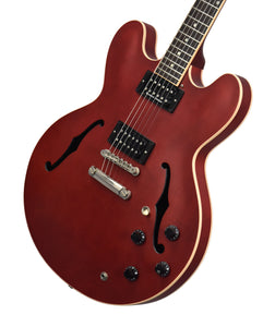 Used 2014 Gibson ES-335 Semi Hollow in Satin Cherry 13374720 - The Music Gallery