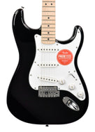 Squier Sonic Stratocaster in Black ICSJ25029200 - The Music Gallery