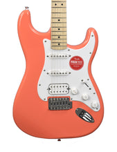 Squier Sonic Stratocaster HSS in Tahitian Coral ICSJ25001566 - The Music Gallery