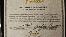 Fender Custom Shop Josefina Hand Wound Red Hot Telecaster Pickups 0992167010