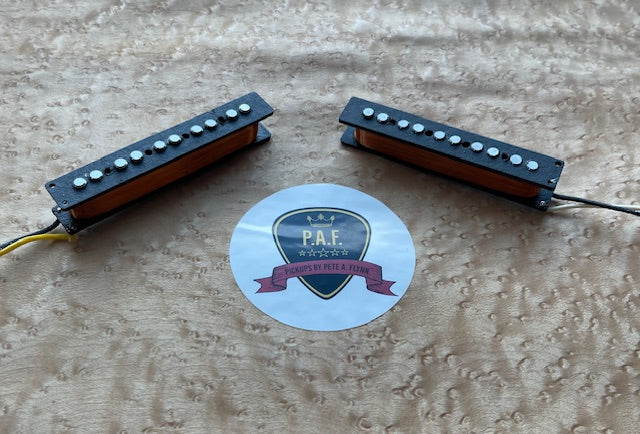 Pickups by Pete A Flynn, 5 string Jazz Bass set #8