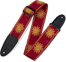 Levy's MPJG '60s Sun Polyester Guitar Strap