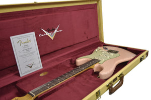 Fender Custom Shop Masterbuilt 1963 Stratocaster Relic by Dennis Galuszka in Shell Pink R138892