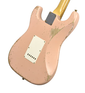 Fender Custom Shop Masterbuilt 1963 Stratocaster Relic by Dennis Galuszka in Shell Pink R138892