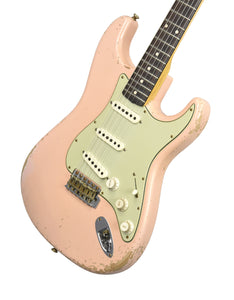 Fender Custom Shop Masterbuilt 1963 Stratocaster Relic by Dennis Galuszka in Shell Pink R138892