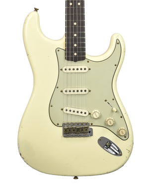 Fender Custom Shop Masterbuilt 63 Stratocaster Journeyman Relic by Yuriy Shishkov in Vintage White R143698