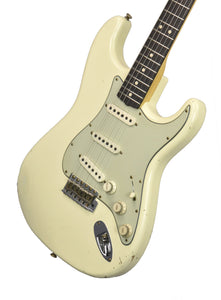 Fender Custom Shop Masterbuilt 63 Stratocaster Journeyman Relic by Yuriy Shishkov in Vintage White R143698