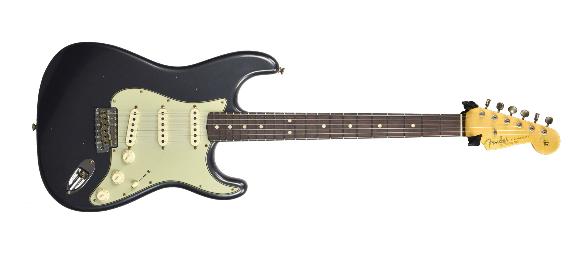 Fender Custom Shop 63 Stratocaster Journeyman Relic in Charcoal