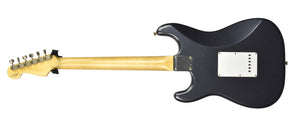 Fender Custom Shop 63 Stratocaster Journeyman Relic in Charcoal Frost Metallic R141833 - The Music Gallery