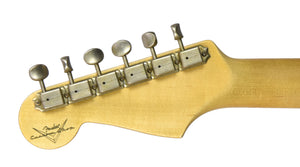 Fender Custom Shop 63 Stratocaster Journeyman Relic in Charcoal Frost Metallic R141833 - The Music Gallery