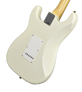 Fender Custom Shop 63 Stratocaster Journeyman Relic in Aged Olympic White R141279