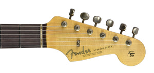 Fender Custom Shop 63 Stratocaster Journeyman Relic in Aged Olympic White R141279