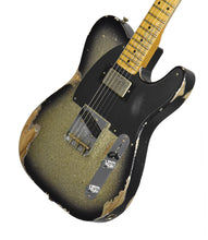 Used 2023 Fender Custom Shop 52 Telecaster Heavy Relic HS in Super Aged Silver Sparkle R127192
