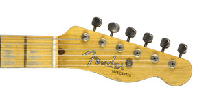 Used 2023 Fender Custom Shop 52 Telecaster Heavy Relic HS in Super Aged Silver Sparkle R127192