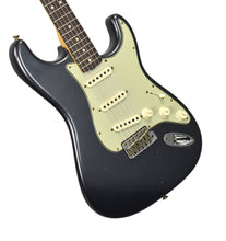 Fender Custom Shop 63 Stratocaster Journeyman Relic in Charcoal Frost Metallic R141833 - The Music Gallery
