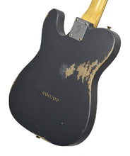 Fender Custom Shop Masterbuilt 68 Telecaster Thinline Relic by Greg Fessler in Charcoal Frost Metallic R135500 - The Music Gallery