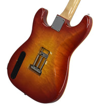 Used 1983 Flynn Guitars A-440 No 10 Electric Guitar in Cherry Burst A14570 - The Music Gallery