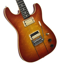 Used 1983 Flynn Guitars A-440 No 10 Electric Guitar in Cherry Burst A14570 - The Music Gallery