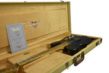 Fender Custom Shop 50s Telecaster Relic 1 Piece Body in Black R140582 - The Music Gallery
