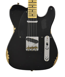 Fender Custom Shop 50s Telecaster Relic 1 Piece Body in Black R140582