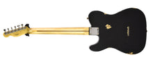 Fender Custom Shop 50s Telecaster Relic 1 Piece Body in Black R140582 - The Music Gallery