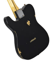 Fender Custom Shop 50s Telecaster Relic 1 Piece Body in Black R140582 - The Music Gallery